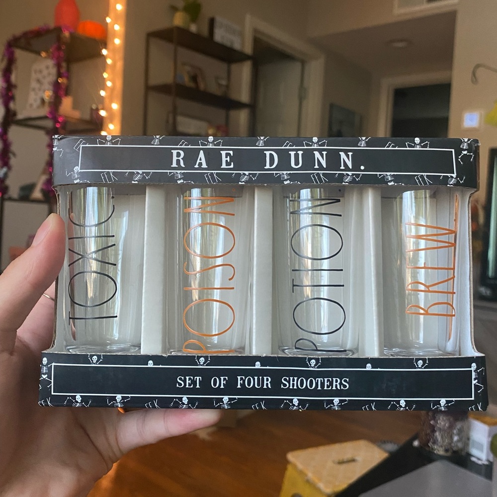 Rae Dunn Halloween Shooter Set